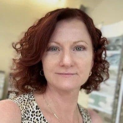 One of the owners of EZPro Kitchen & Baths, Jen Mitchell.