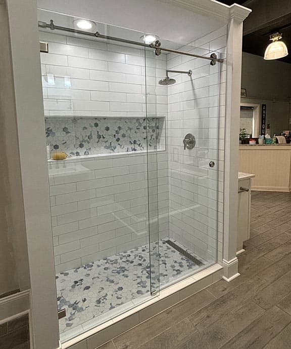 Cary Showroom Shower Display