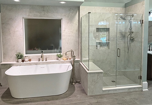 tub and shower combo